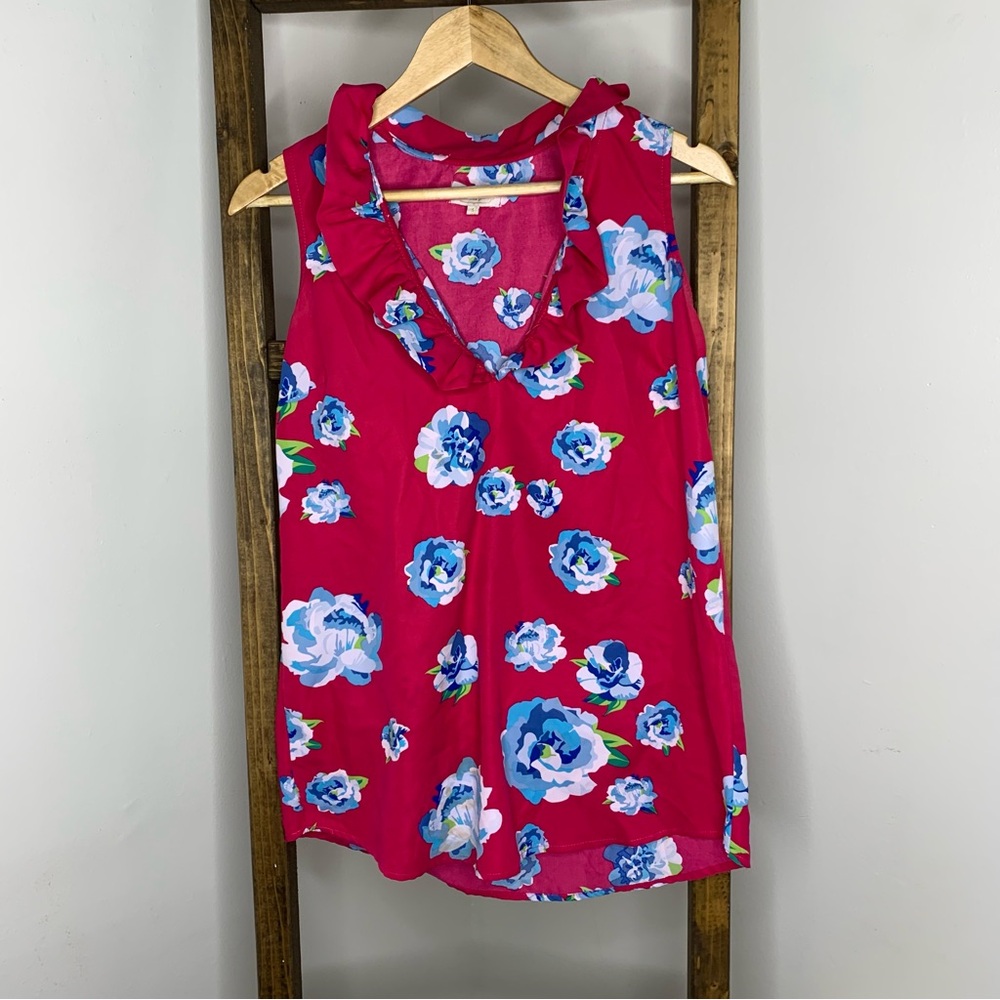Mudpie Floral Sleeveless Top S